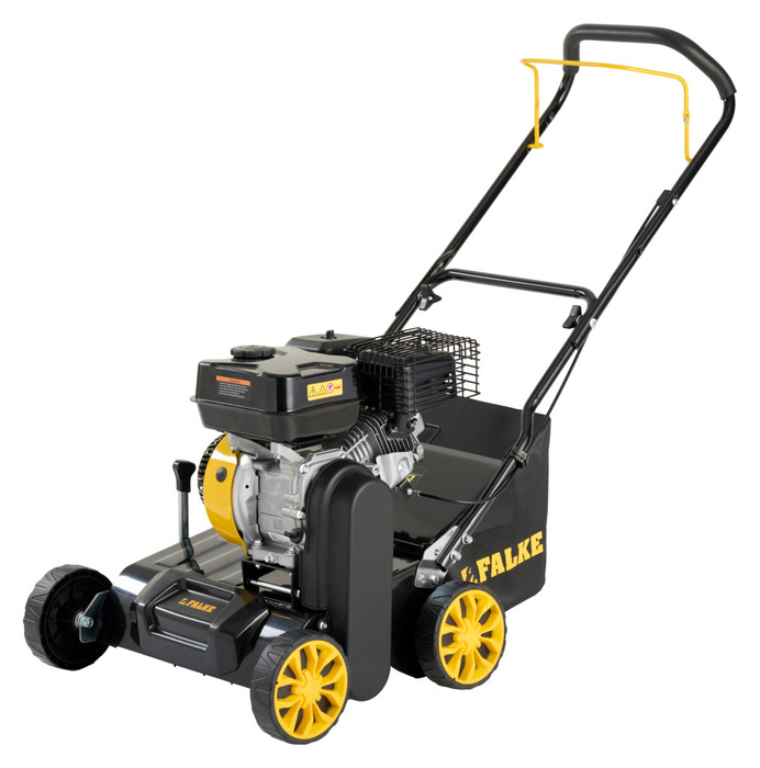 Falke 2-i-1 bensindrevet plenlufter med oppsamler 212 cc